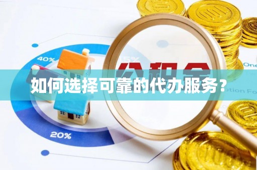 汝城如何选择可靠的代办服务？