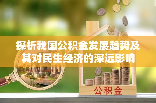 汝城探析我国公积金发展趋势及其对民生经济的深远影响