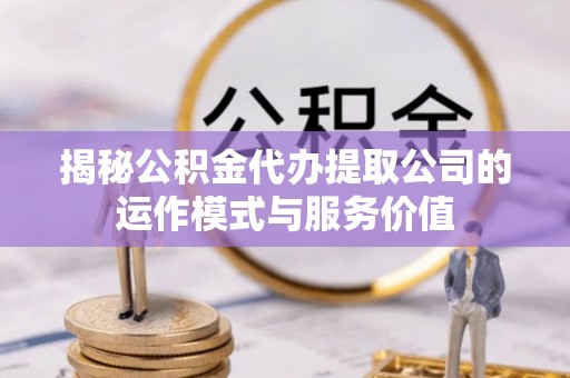 汝城揭秘公积金代办提取公司的运作模式与服务价值