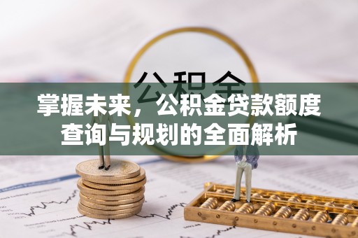 汝城掌握未来，公积金贷款额度查询与规划的全面解析